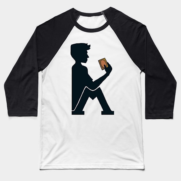 Matt Plays Magic Logo Baseball T-Shirt by matledge